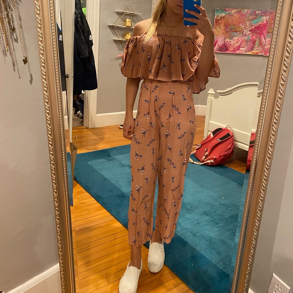Floral jumpsuit